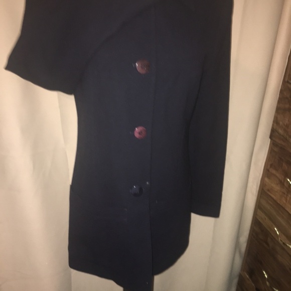 Bebe Blue Blazer - Picture 2 of 8